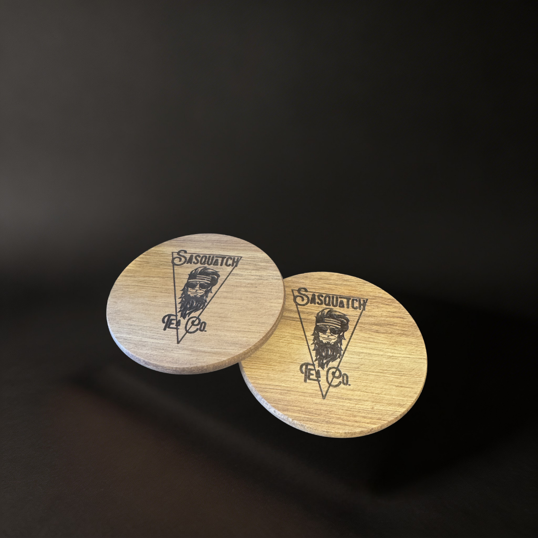 Sasquatch Wood Coaster - 2 pack